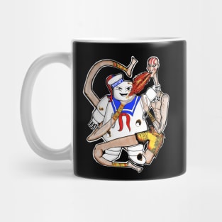 Stay Puft v.s Dhalsim Mug